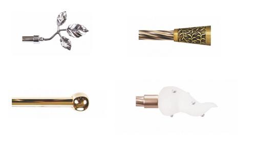 Коллекция Marcin Dekor . Наконечники к карнизам кованным  диаметра 16 мм