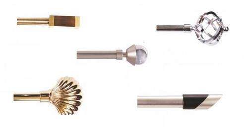 Коллекция Marcin Dekor . Наконечники к карнизам кованным  диаметра 16 мм