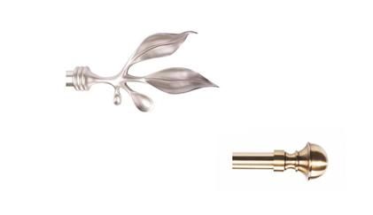 Коллекция Marcin Dekor . Наконечники к карнизам кованным  диаметра 25 мм