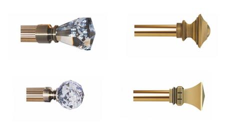 Коллекция Marcin Dekor . Наконечники к карнизам кованным  диаметра 25 мм